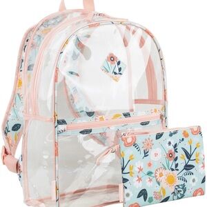 Eastport Clear Backpack with Pencilcase